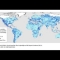 Un mapa mundial del agua en la Tierra