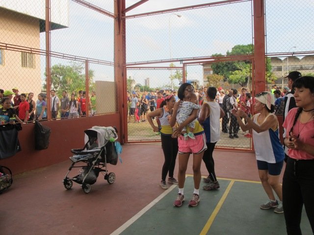 Trabajadores unexpistas compartieron junto a su familia las actividades deportivas